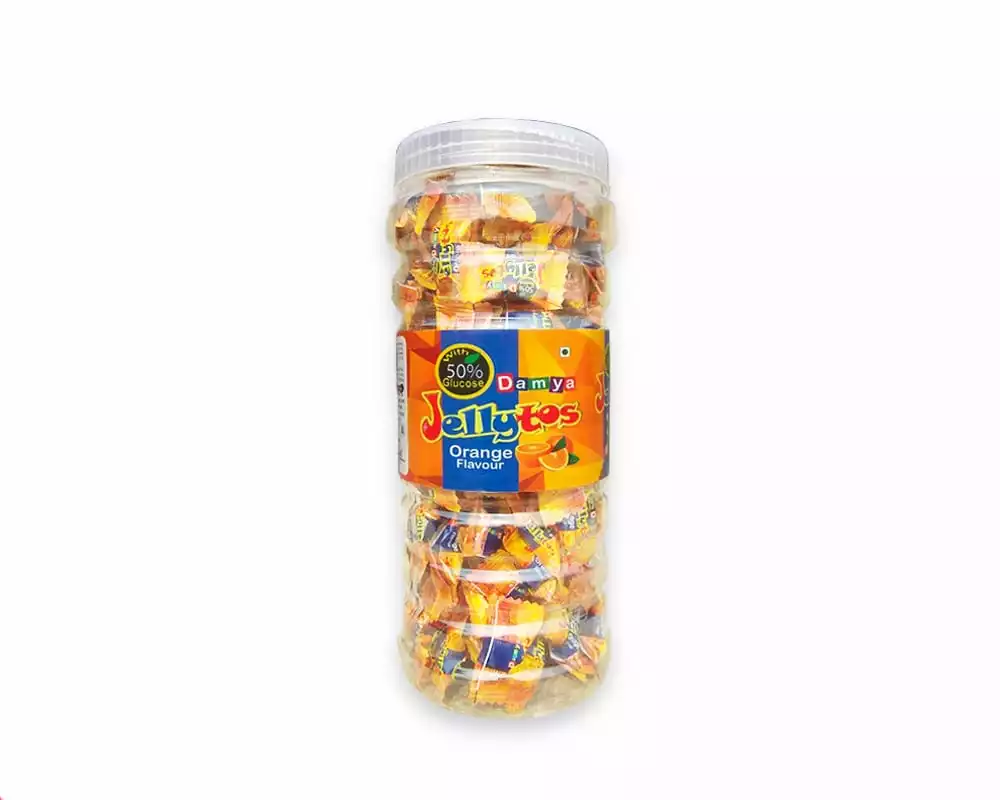 Damya Jellytos orange jelly candy toffee patna bihar