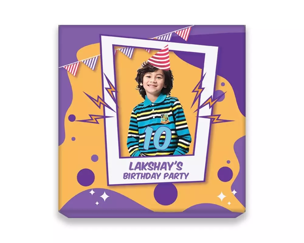 Design Number 4 of Customized Boxes for Birthday Party Invitations