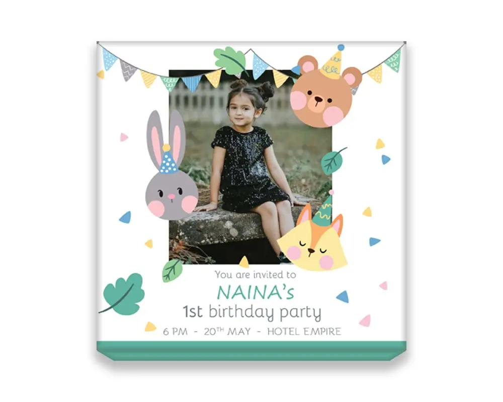 Design Number 8 of Customized Boxes for Birthday Party Invitations