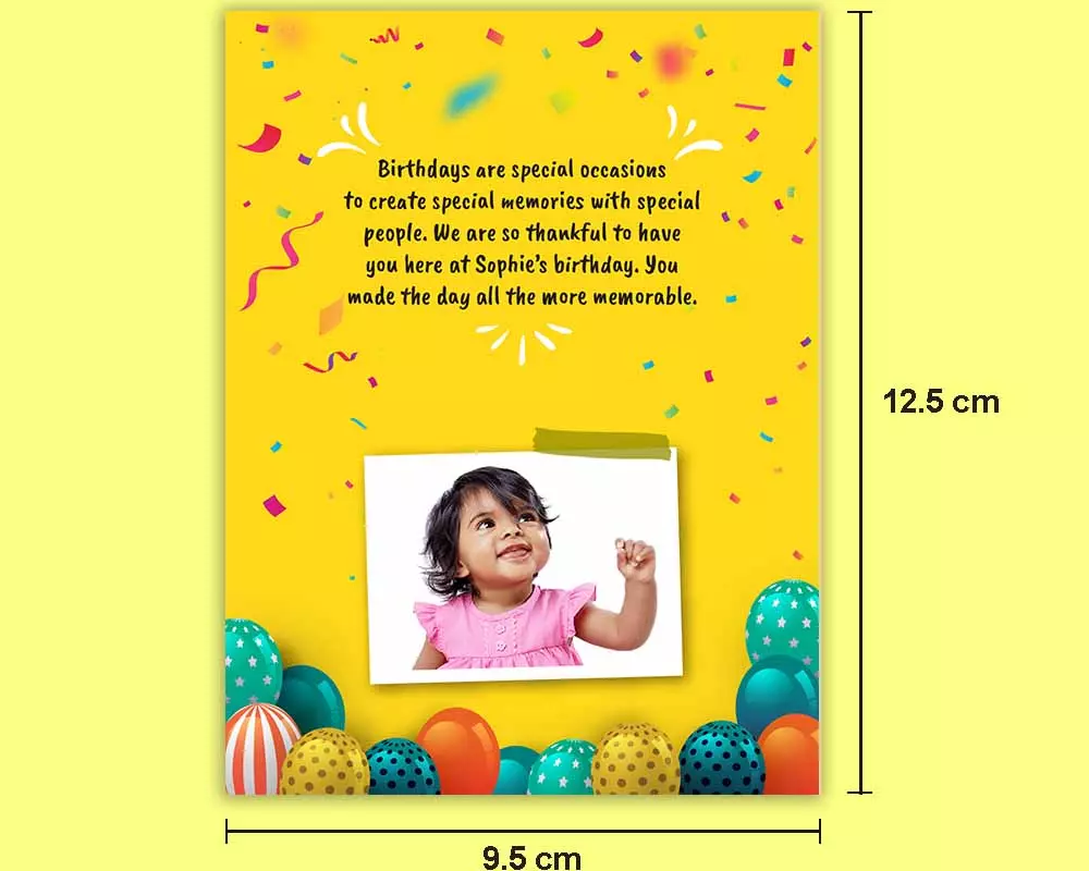 Customized Birthday Return Gifts under Rs 100